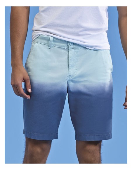WOM-WB904-Mens Dip-Dye Shorts 2